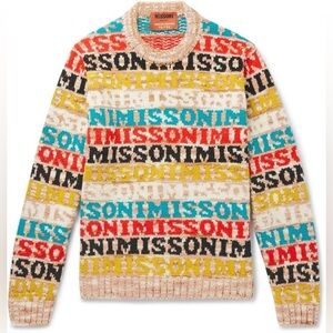 Missoni - Logo-Intarsia Wool-Blend Sweater